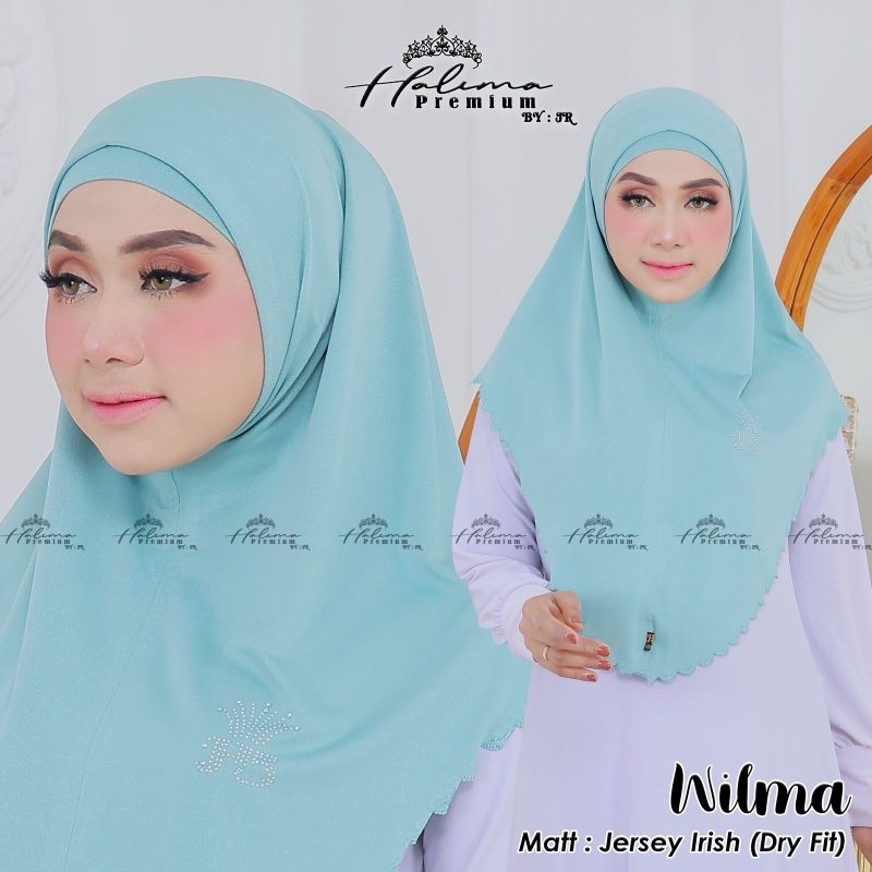 HALIMA _ HIJAB INSTANT INER WILMA / JILBAB WILMA INSTAN INER BY HALIMA