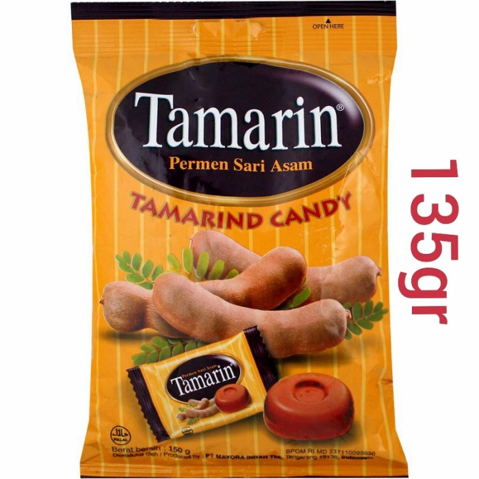 

PERMEN TAMARIN 135GR/@50 BUTIR TERMURAH BEKASI