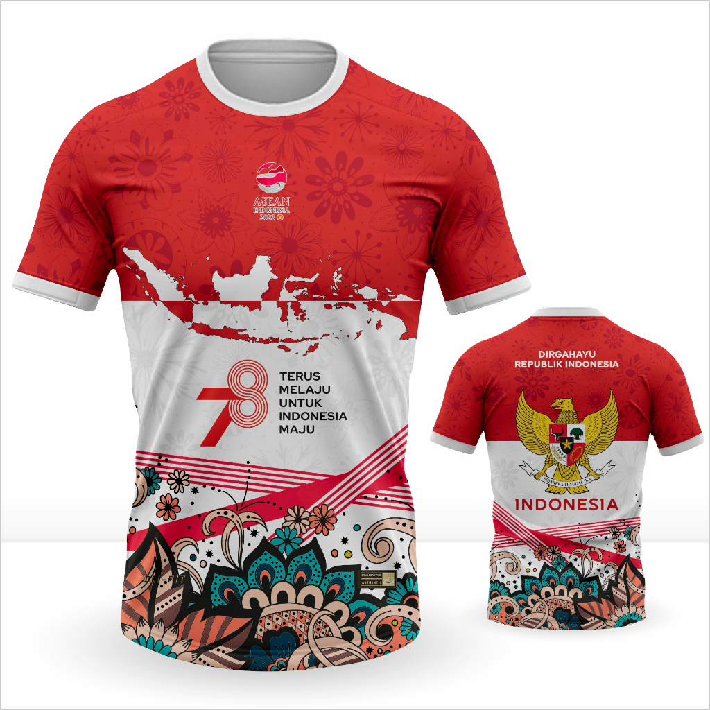 Kaos Baju Merah Putih Special 17 Agustus / Kaos Seragam agustusan