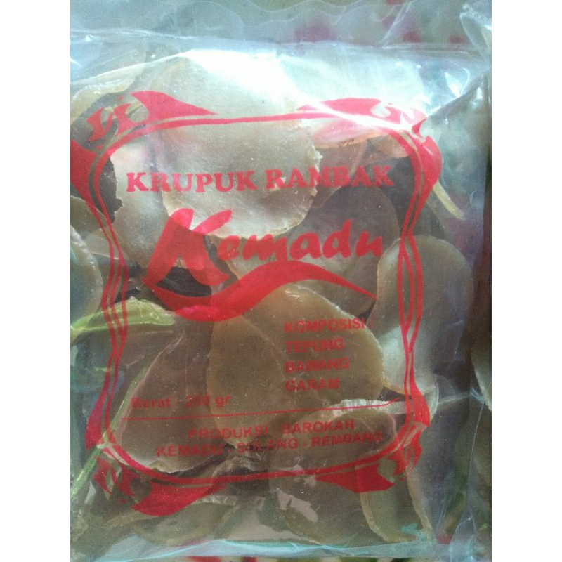 

krupuk rambak kemadu