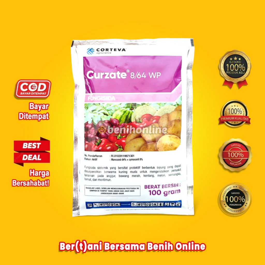 FUNGISIDA - CURZATE 100 Gram - Dupont Corteva zorvec