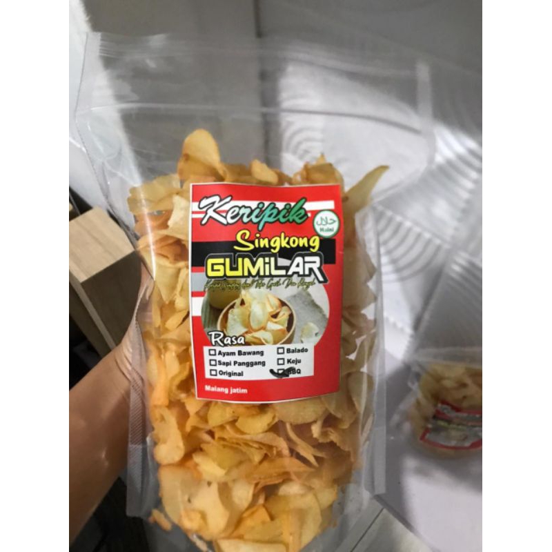 

keripik singkong Gumilar renyah dan mantul
