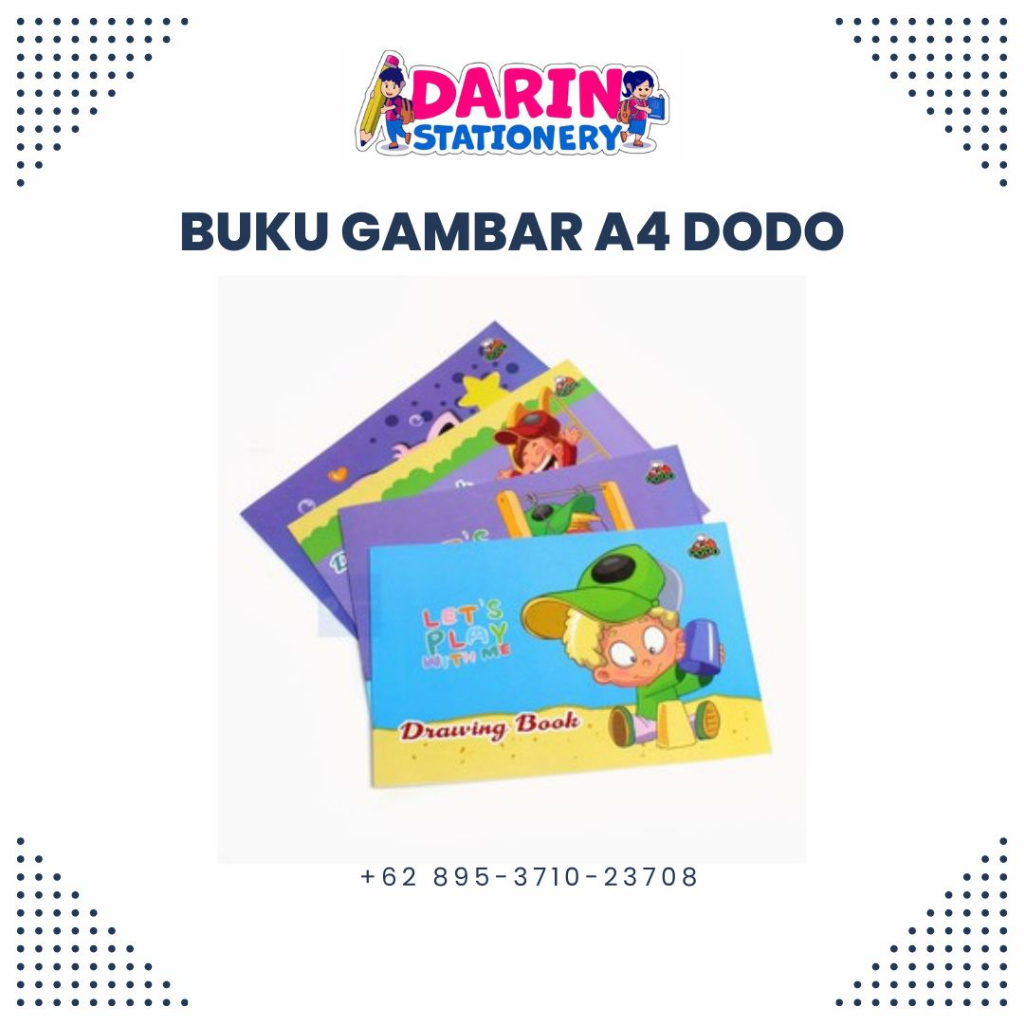 

BUKU GAMBAR A4 DODO (per pcs)