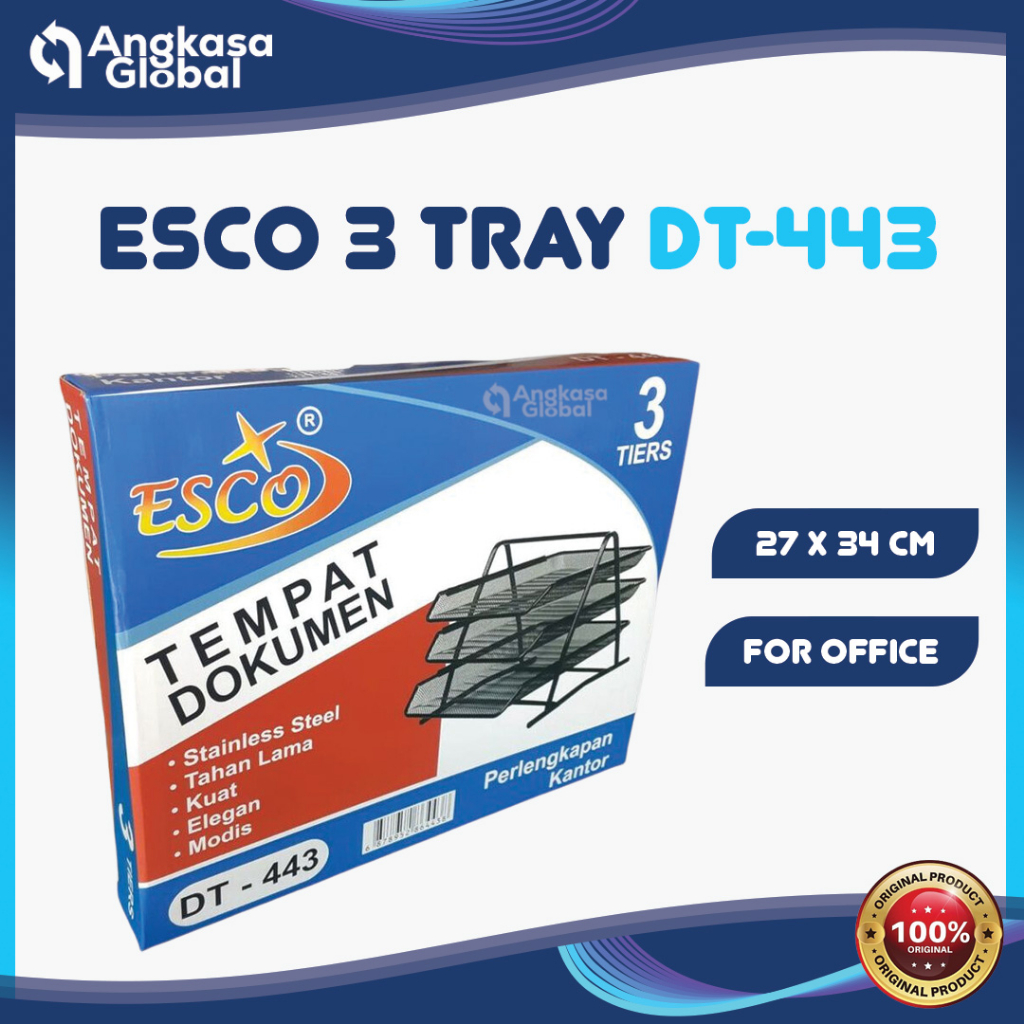

ESCO 3 TRAY DT-443 (1Pc)