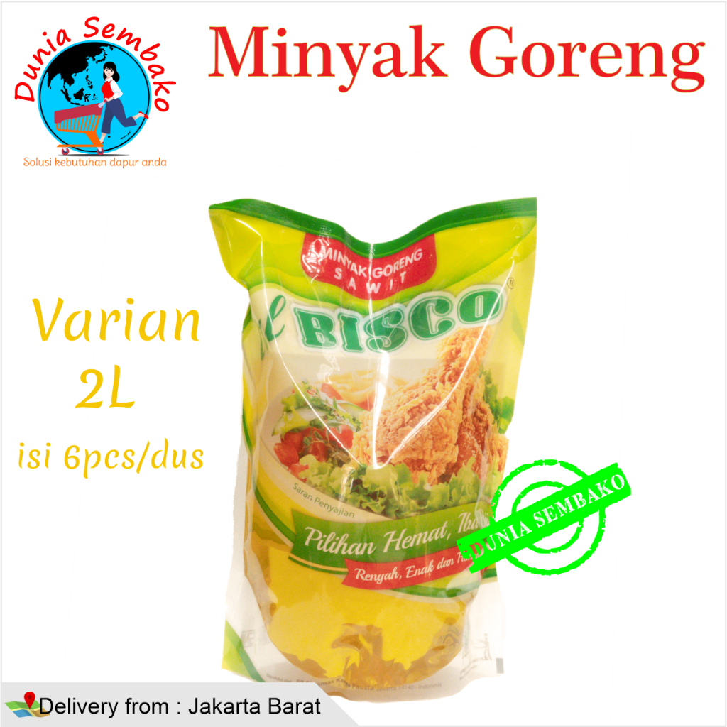 Minyak Goreng Albisco refill 2 liter