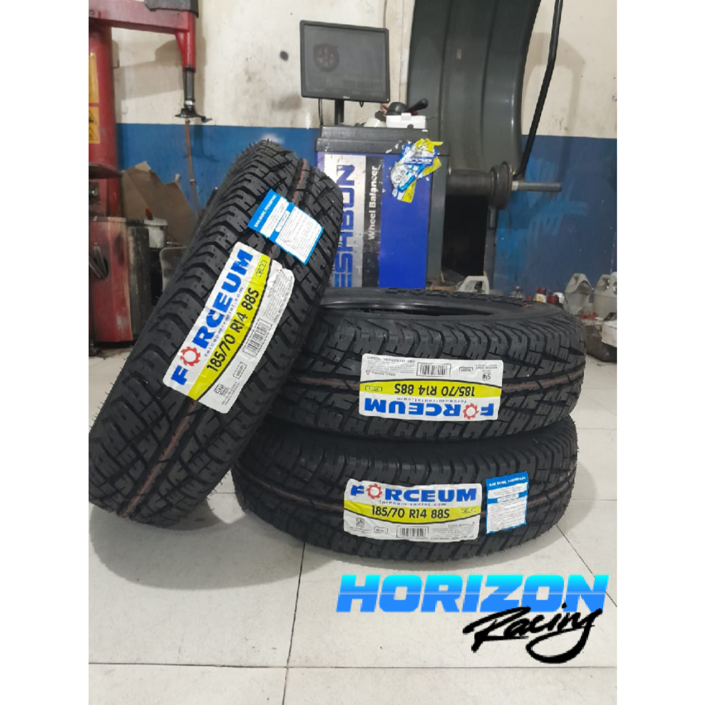 Ban mobil AT ring 14 ukuran 185/70 r14 merk FORCEUM ATZR
