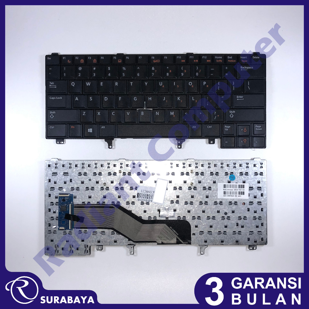 Keyboard DELL Latitude E5320 E5420 E6220 E6320 E6420