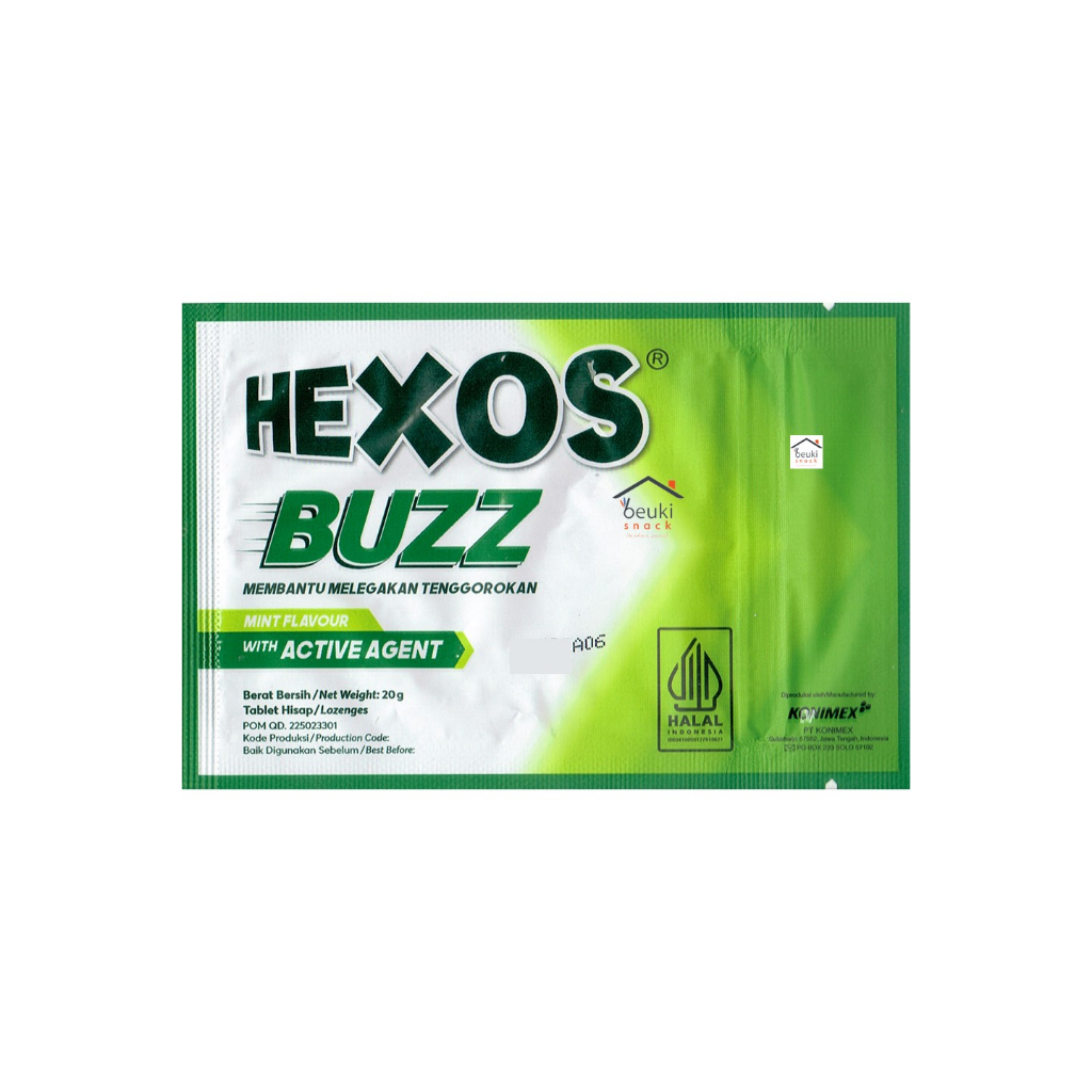 

Hexos Buzz Membantu Melegakan Tenggorokan