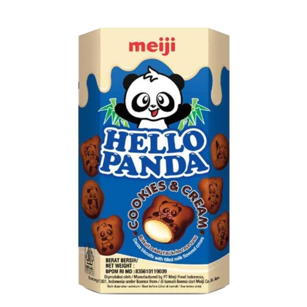 

HELLO PANDA Biskuit Cookies & Cream / Cokelat / Stroberi / Double Cokelat 42 gr