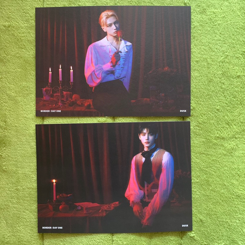 Postcard Jay Sunghoon Enhypen Border Day one Dusk