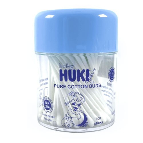 Huki Cotton Bud POT 100'S|Huki Cotton Bud Dewasa