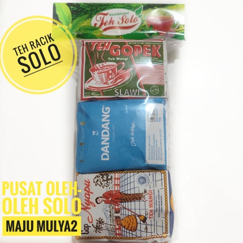 

RACIKAN TEH SOLO / TEH SOLO / TEH TUBRUK / WASGITEL / KHAS SOLO