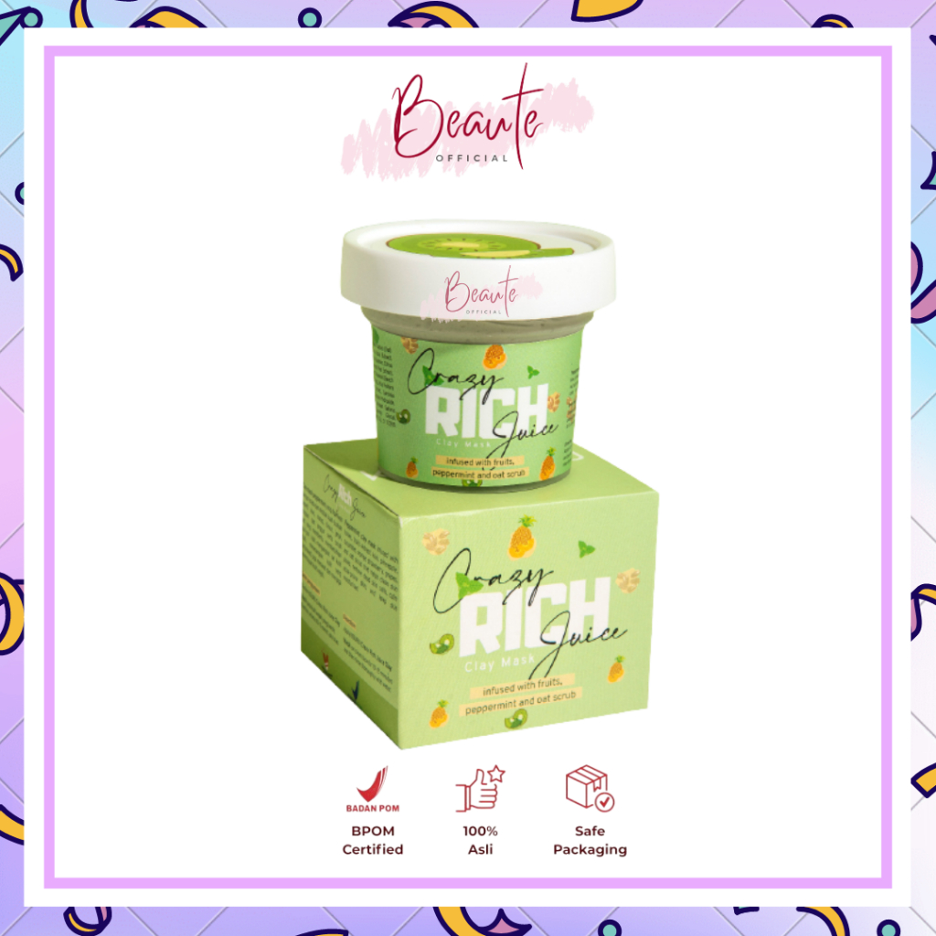 KOURU Crazy Rich Juice Clay Mask