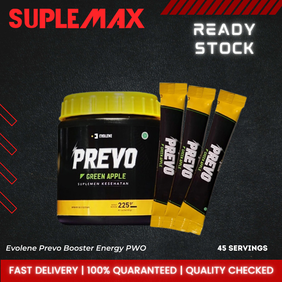 Evolene Prevo Pre Vo / Booster Energy PWO Pre Workout PreWorkout