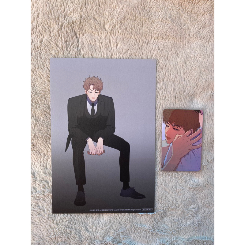 [READY] Photocard official Taku Love or Hate Manhwa Lezhin