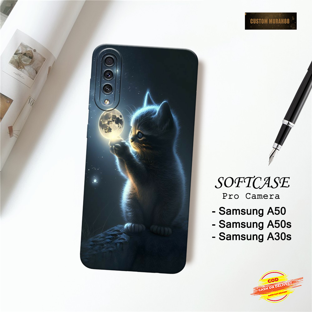 Case Samsung A50, A50s & A30s Terbaru - Fashion Case CATS - Casing Hp Samsung A50, A50s & A30s - Sof
