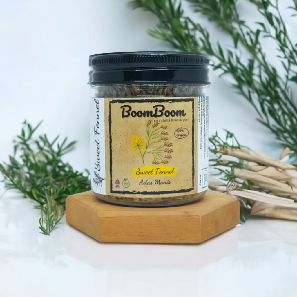 

BoomBoom Biji Adas Manis Sweet Fennel Premium Rempah Pilihan ASI Booster