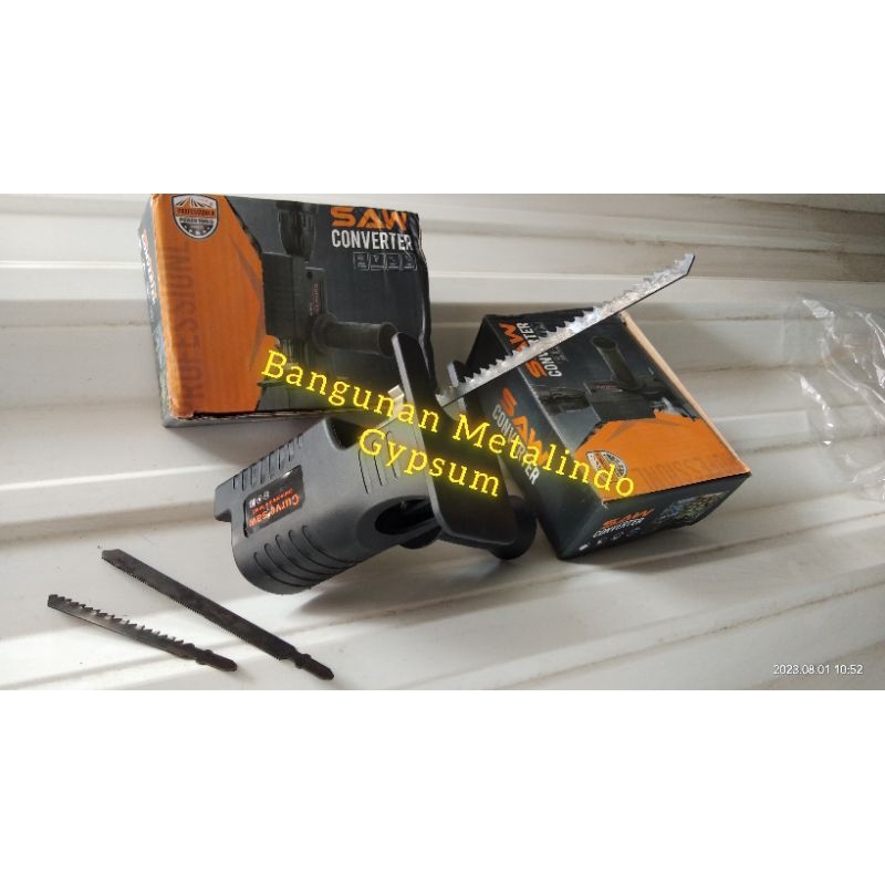 Adaptor jigsaw gergaji mesin adapter reciprocating jigsaw/tambahan jigsaw mesin