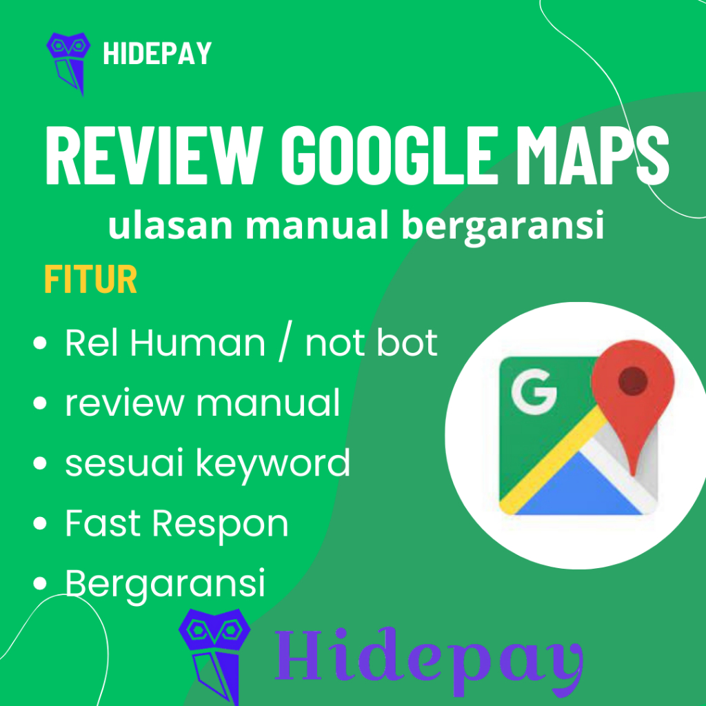 Review/ Rating/Ulasan Google Maps/GMaps Permanen