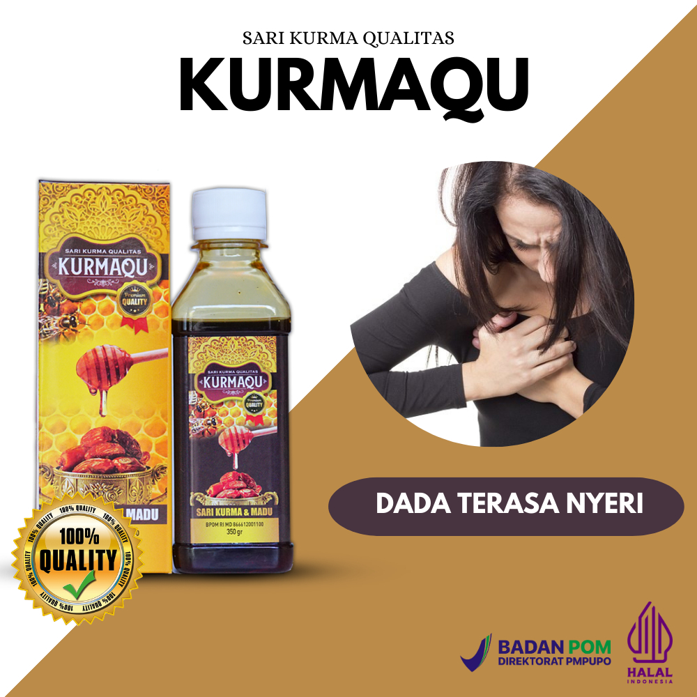Obat Nyeri Dada , Dada Sesak, Sakit Dada Sebelah Kiri, Obat Sakit Dada Kanan , Kurmaqu Sari Kurma Su