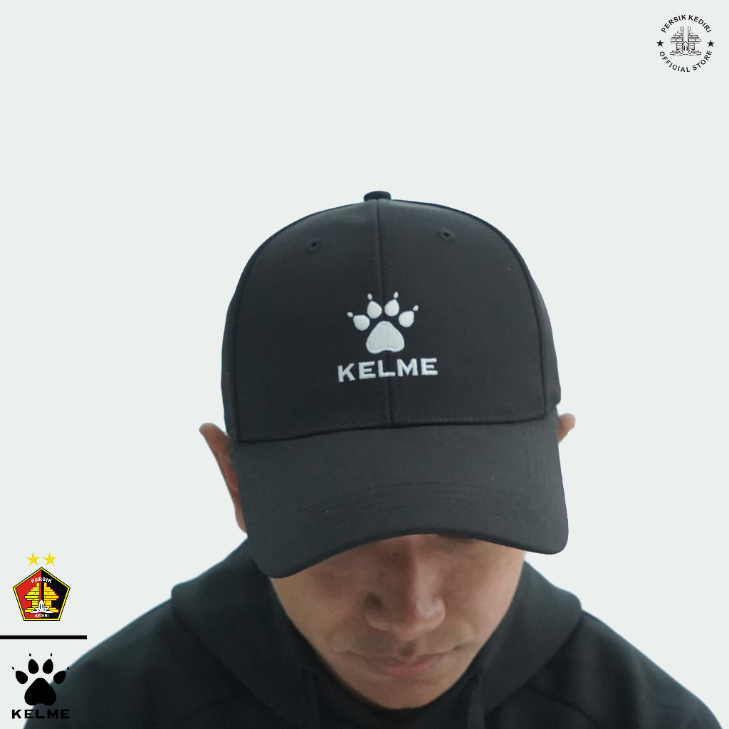 KELME Cap Kelme Basic Black Persik Kediri 2023/2024