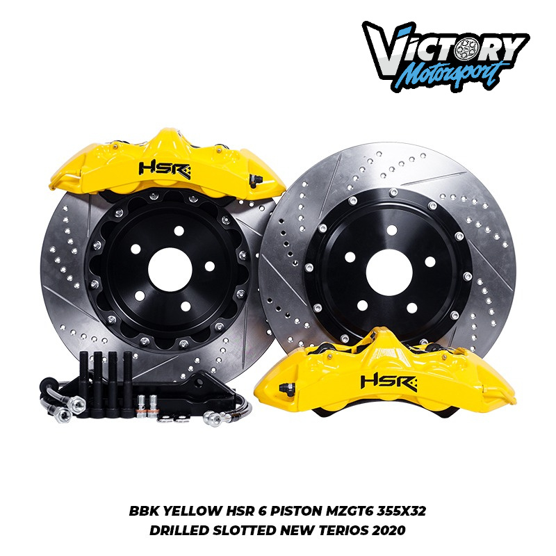 Big Brake Kit (BBK) YELLOW HSR NEW TERIOS 2020