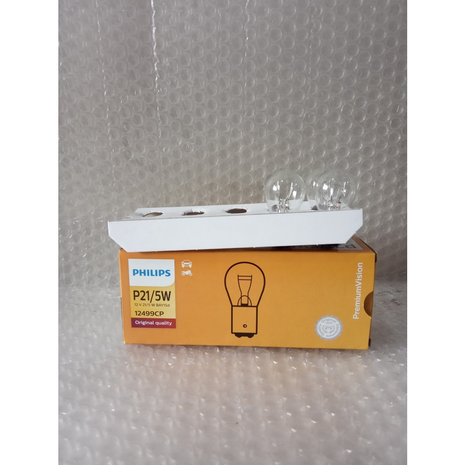 Bohlam P21 / 5W K2 12V Philips 12499CP Philips