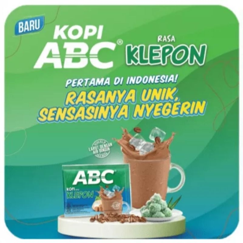 

KOPI ABC RASA KLEPON 10 SACHET