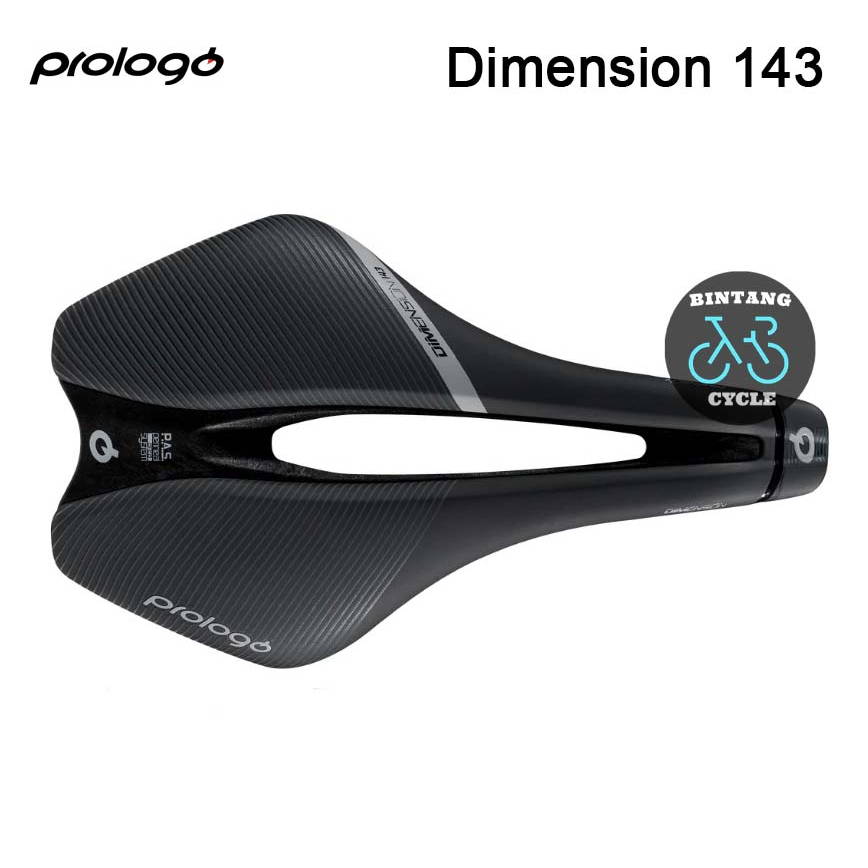 Prologo DIMENSION NACK 143mm HARD BLACK Saddle  - Sadel Sepeda