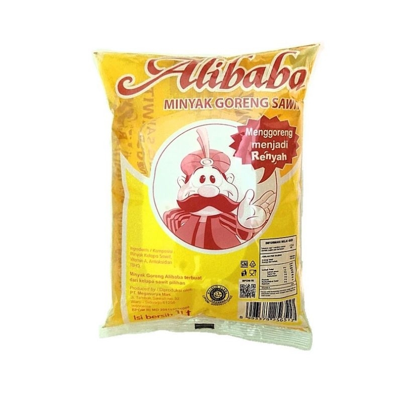Minyak Goreng  Alibaba 1Liter Pilow