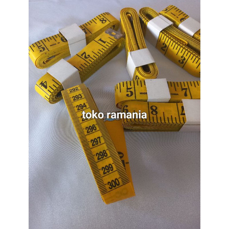 Meteran Kain Jahit 300 cm atau 3 m