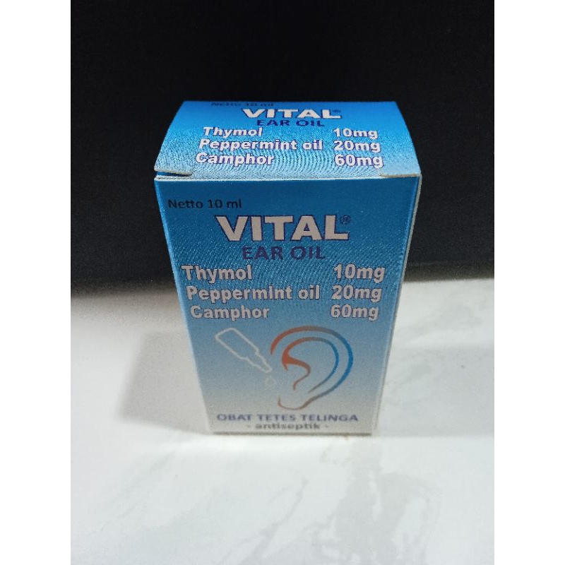 Vital Tetes Telinga 10ml/Obat tetes telinga;8992828831367