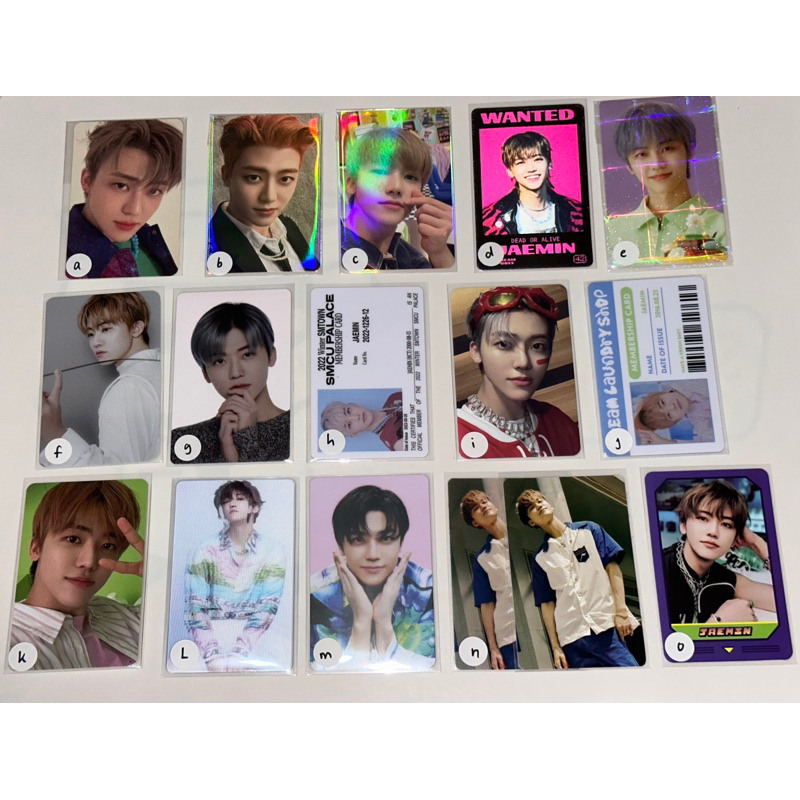 {Ready Stock} Clearance Sale Official PC Jaemin NCT Dream Beatbox New School Ver 4x6 Universe Glitch