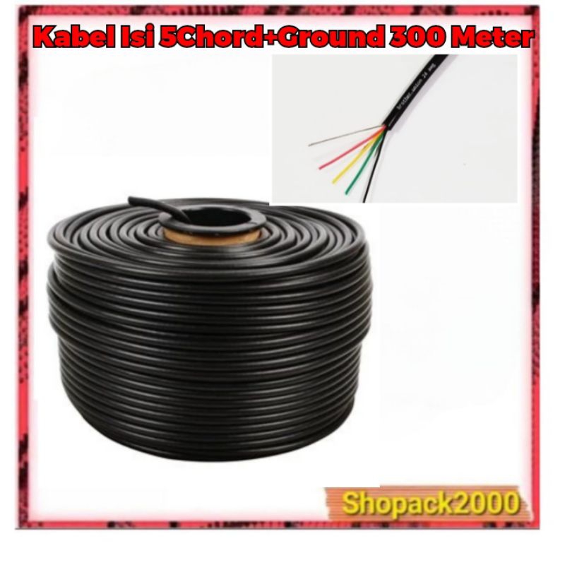 Cable kabel Brother Union isi 5+Ground 24 AWG 300 Meter Brother Union