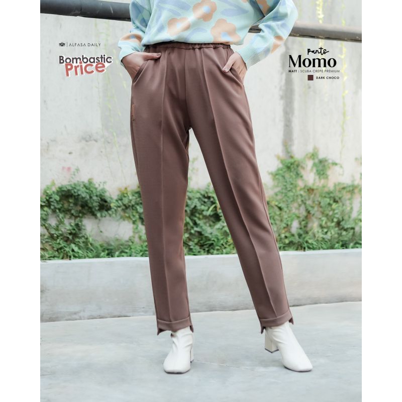 Celana kekinian ✔️✔️ MOMO pants by Alfasa daily
