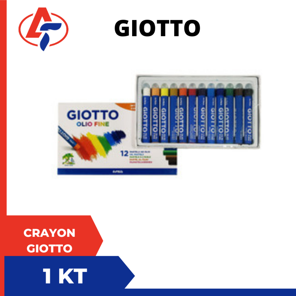 

giotto olio fine-oil pastel 12 colors