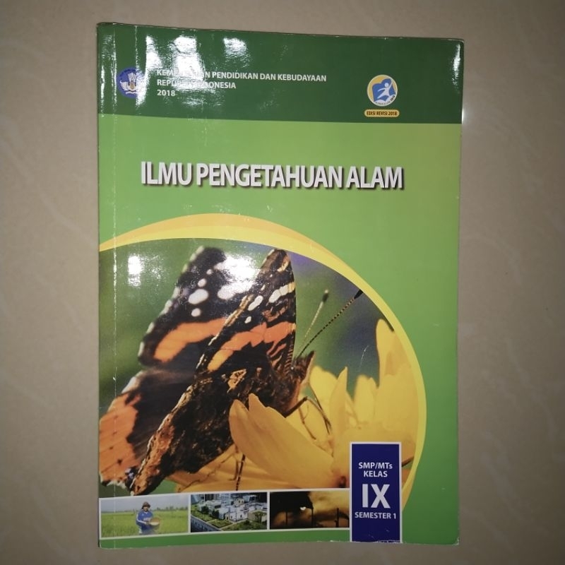 [BARU] Buku Ilmu Pengetahuan Alam IPA | Kelas 9 | Semester 1 | Kurikulum 2013 Edisi Revisi 2018