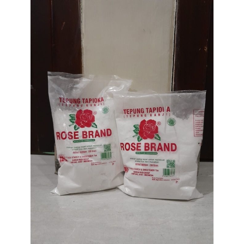 

Tepung Tapioka Rose Brand 250 gr