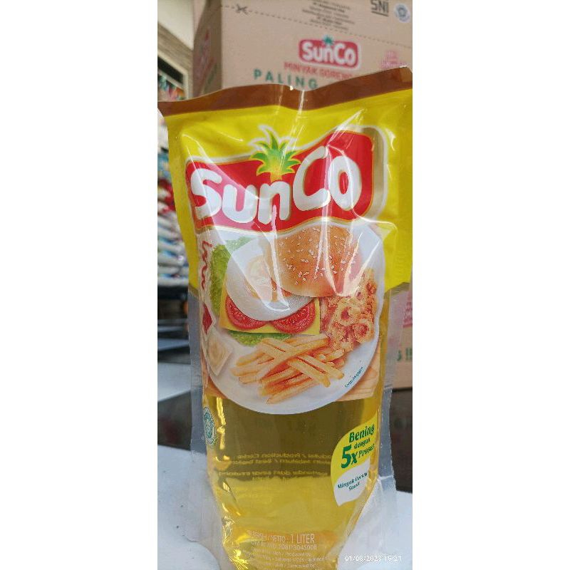 

Sunco 1 Liter Minyak Goreng Jernih