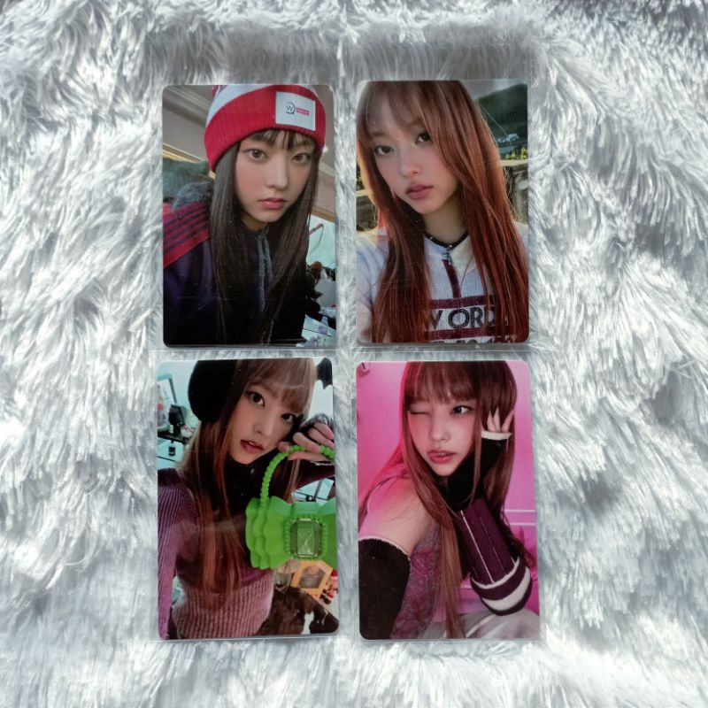 [Ready] OMG Haerin ver. Newjeans Photocard Kupluk Bag Ijo Melet Sunkissed