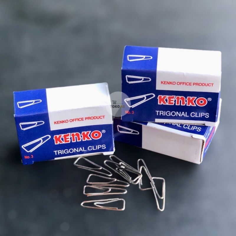 

Paper Clip Kertas No. 3 - KENKO - Pack