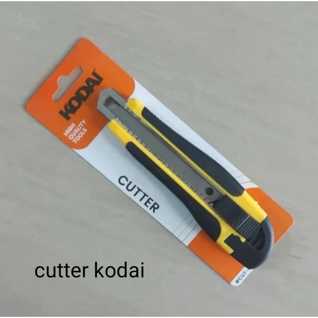 [GROSIR] CUTTER KODAI / CUTTER MERK KODAI / CUTTER BESAR / PEMOTONG GROSIR KOTAK ISI 12 PCS