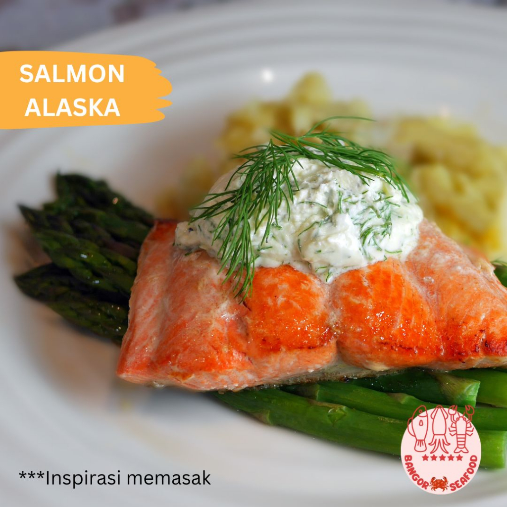 

BANGOR SEAFOOD - Alaska Premium Salmon Frozen Fillet portion