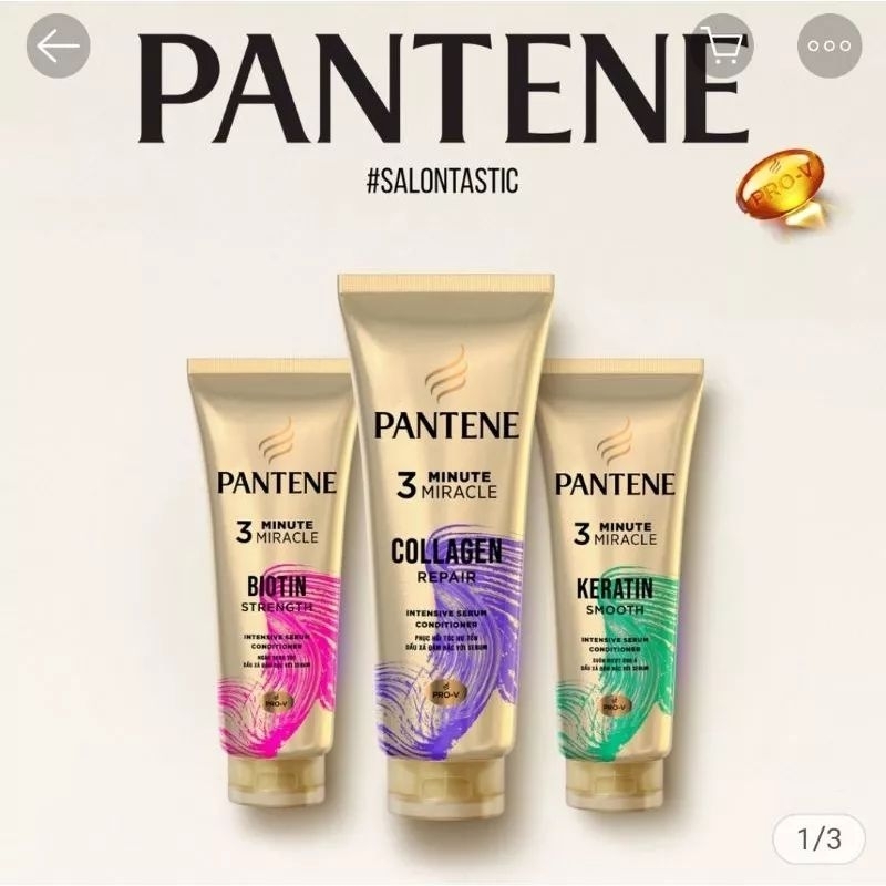 Pantene Kondisioner Miracles 70ml/150ml