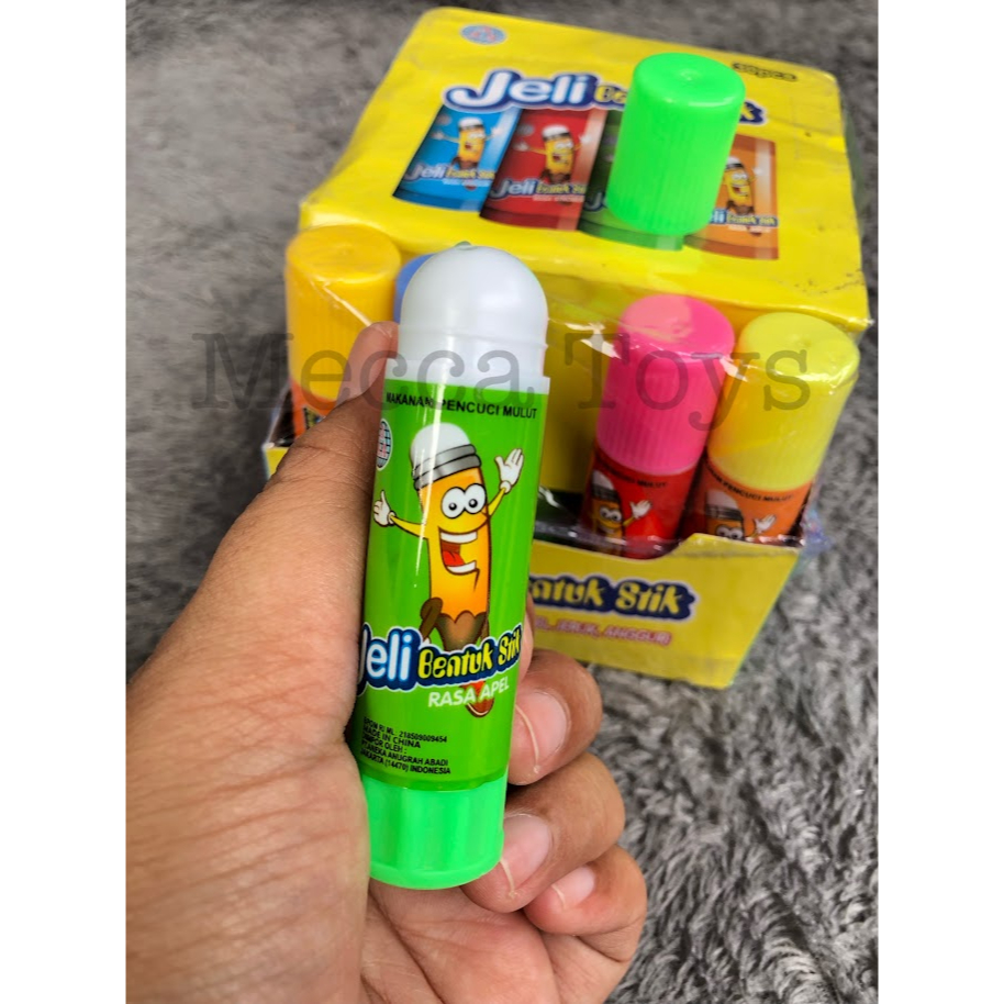 

Jelly bentuk stik putar rasa buah / mainan anak harga murah