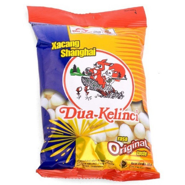 

Kacang Shanghai Dua Kelinci rasa Original 80 gram