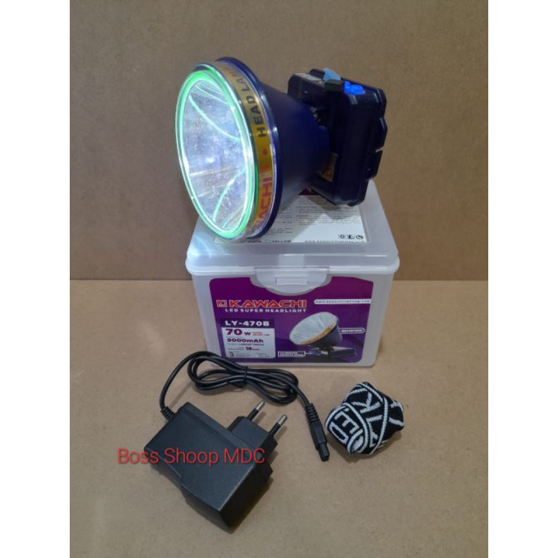 Senter kepala LED Kawachi 70 watt