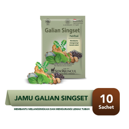 

Sido Muncul Jamu Galian Singset 10's - Mengurangi Lemak Tubuh
