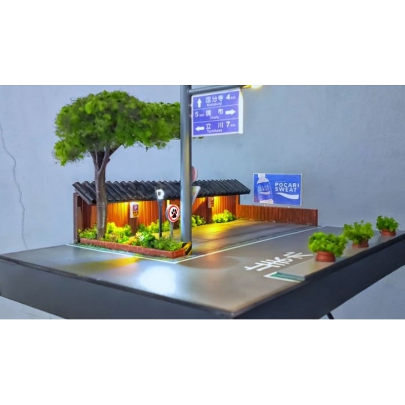 Diorama Parkiran Jepang