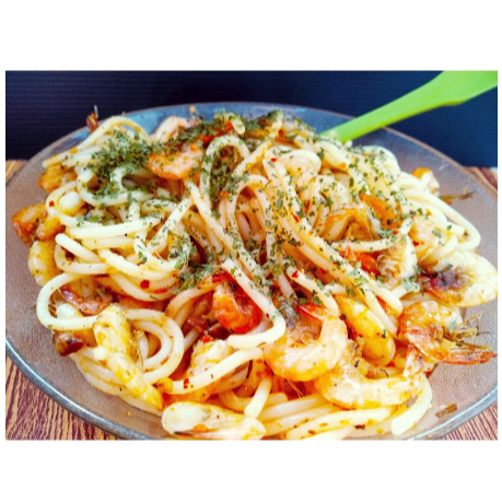 

Bumbu instan spaghetti aglio Olio bumbu pasta masak instan